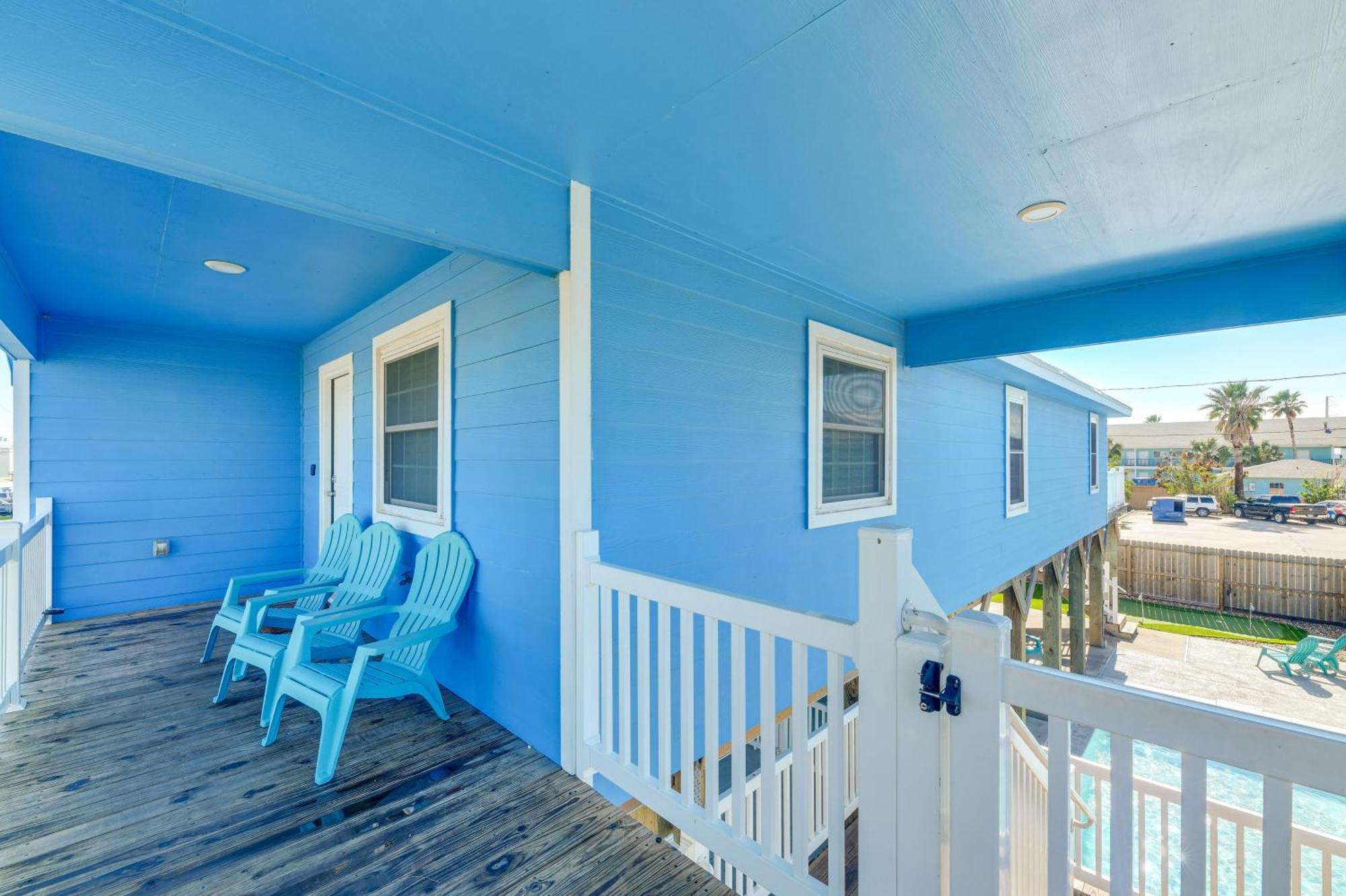 Trendy Port Aransas Home With Private Pool And Deck! Dış mekan fotoğraf