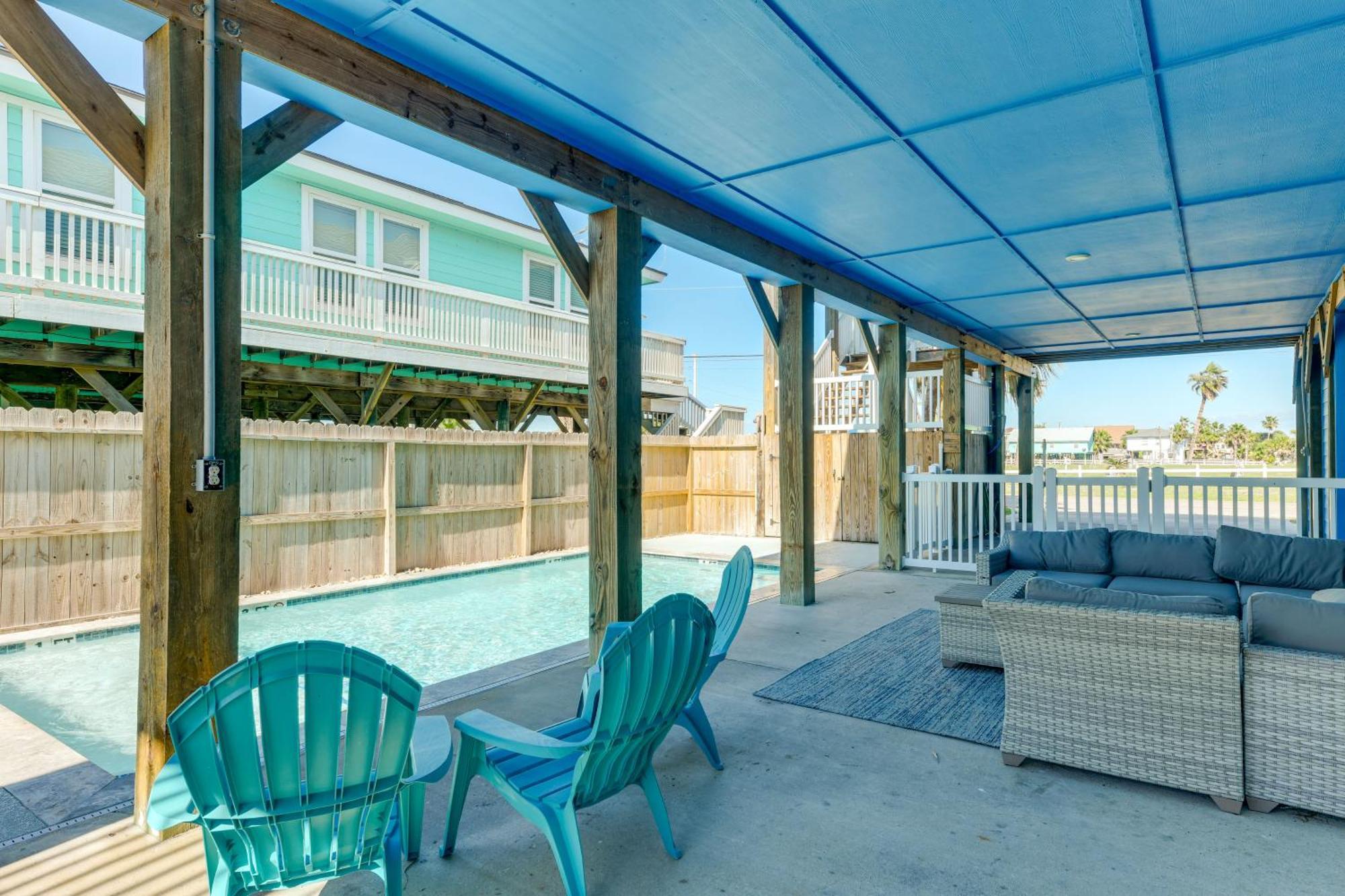 Trendy Port Aransas Home With Private Pool And Deck! Dış mekan fotoğraf